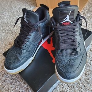 Air Jordan retro 4 laser